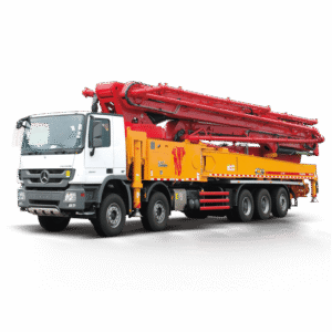 Camion pompe à béton